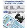 MarkField TZe-211 6 mm Label Tape Compatible with Brother P