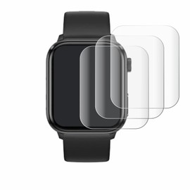 Savvies Pack of 4 Full Screen Protectors for Ice-Watch ICE Smart 2.0 1.96 Inch Full Cover Screen Protector [3D Curved, Transparent]
