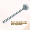 OSVJE 2 Pcs 1.8" Nylon Garage Roller 7.5" Stem, Quiet
