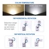 Z Motion Sensor Flood Lights Outdoor,10W Induction LED Lamp, IP65