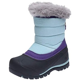 Northside Kid's Ainsley Winter Snow Boot, Purple/Blue, 13 M US Little Kid