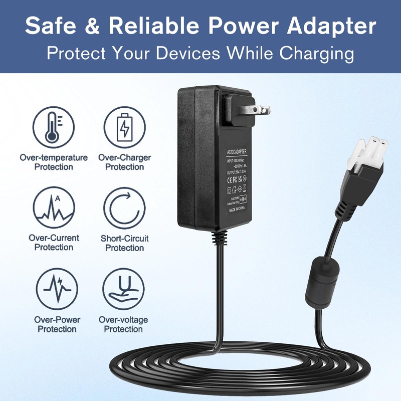 solsinsy 24V Power Adapter for SMPS002 Homeline Deskline Adjustable Bed