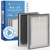 Medify MA-25 Genuine Replacement Filter Set for Allergens, Smoke, Wildfires,