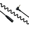 Seadream Coiled 2.5mm Audio Cable 2Pack Coiled 2.5mm Right Angled