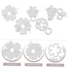 SEWACC Flower Shaped Cutting Die Durable Carbon Steel Crafting Tool