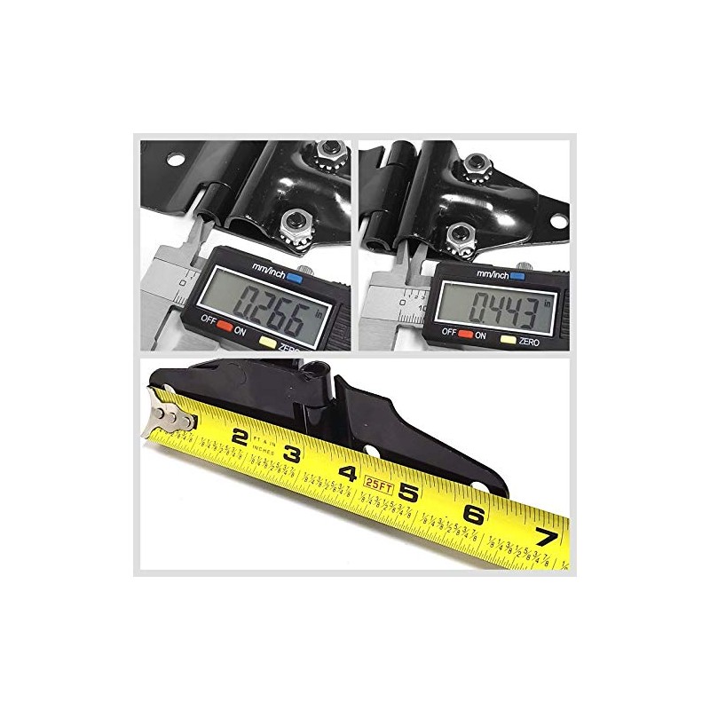 UrMarketOutlet Transglobal Hinge (Mild Steel, Roller Hinge Complete, 2.00" Width)