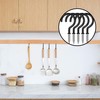 strrng 20pcs Metal Ceiling Hooks Wall Hooks- Cup Screw in