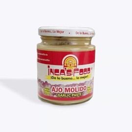 Inca's Food  AJO  PASTA  7.5 Oz  212.g - PACK X 2 GARLIC MOLIDO