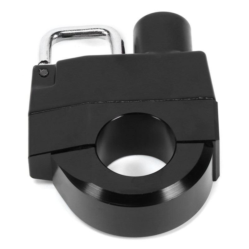 25mm 1in Motorcycle Handlebars Helmet Lock Anti Theft Security Padlock