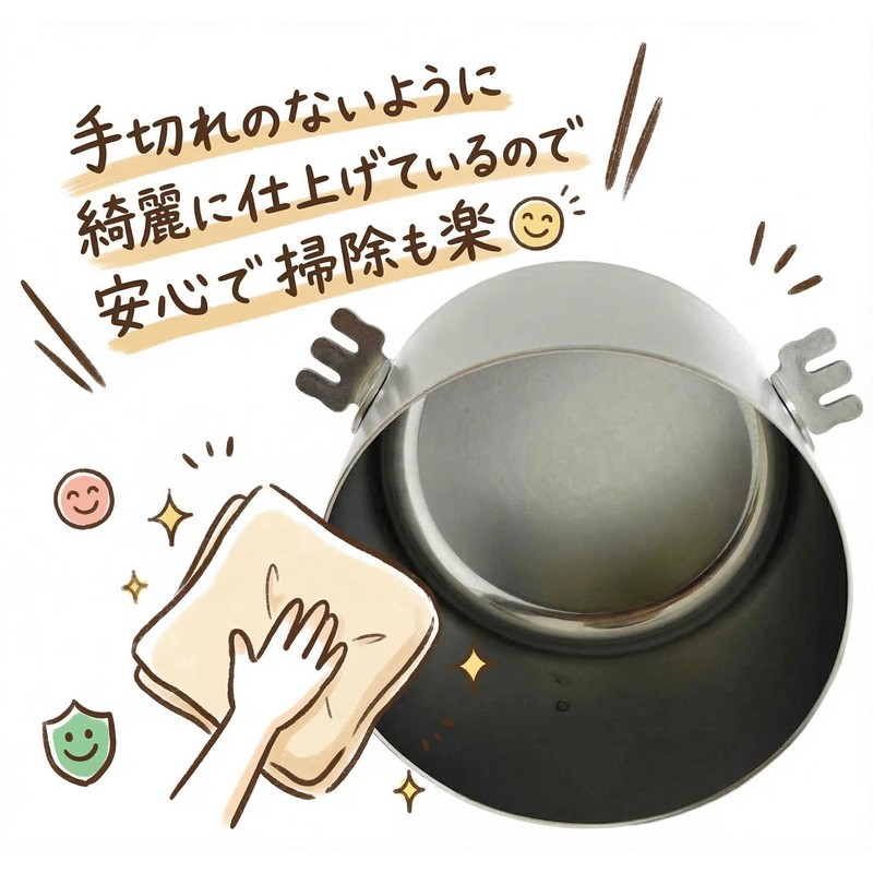 Stainless Steel Odor-Resistant Bowl 3.5 inches (89.5 mm) Height 2.5