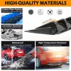 JMTBNO Rear Bumper Diffuser Lip Spoiler LED Brake Stop Light