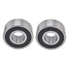 2Pcs Double Row Ball Bearing High Speed Operation Excellent Manufacture