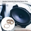 RATCHROLL 2 Set Universal Speaker Spacer Ring Tweeter Speaker Spacer
