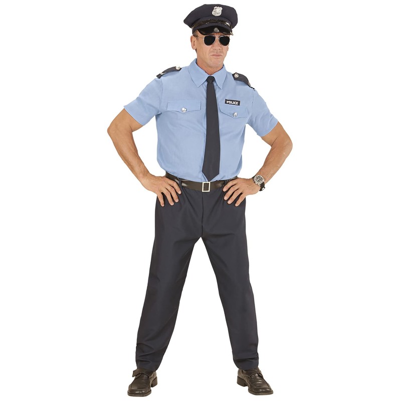 Widmann 1643 ? Policeman, Light Blue/Blue, Size XL