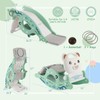 FUTADA 4 in 1 Toddler Slide Rocking Toy, Convertible Freestanding