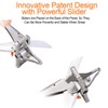 Dekeliy Miter Shears 2 Pack,Multifunctional Trunking Shears for Angular Cutting