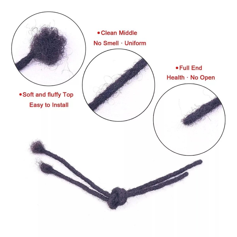 ADIASAI Extensiones Cabello Real N/a 14in 10loc