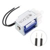 sourcing map Miniature Solenoid Valve 2 Way Normally Closed DC5V