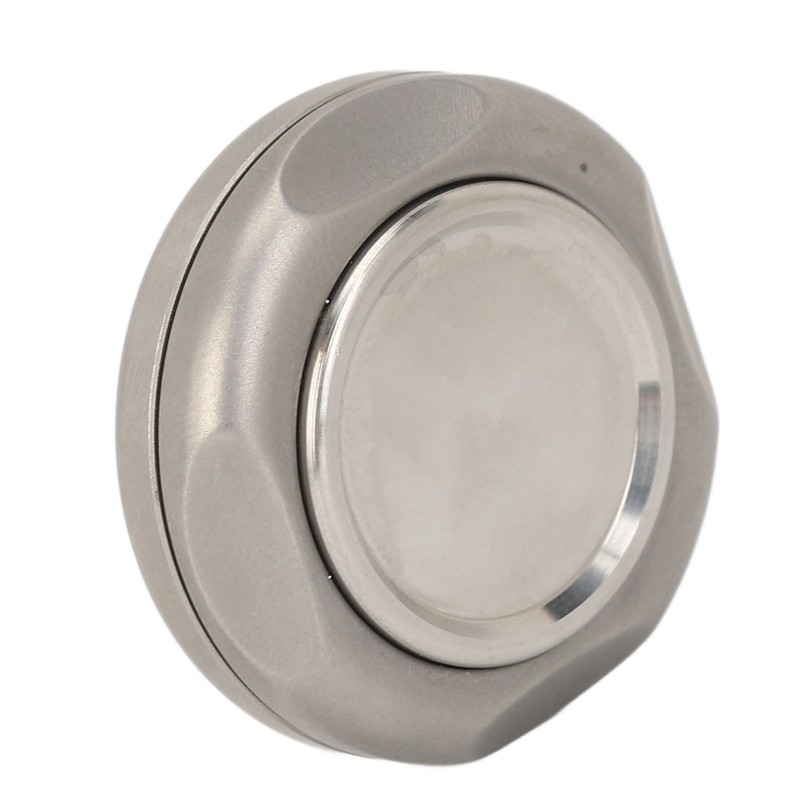 Magnetic Haptic Coin Silent Stainless Steel Flipped Fingertip Toy Rotatable