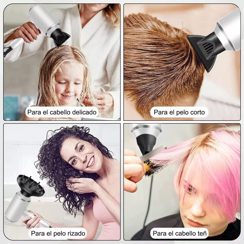 MYBEAUTY Secadoras De Cabello De Ion Negativo Portátil 3 Velocidades