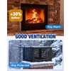 Chimney Cap 14x14 Inch Square Cover: All Weather Easy Assembly