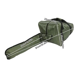 Chainsaw Carrying Bag Heavy-Duty Waterproof Oxford Cloth Portable Storage Bag for Lumberjack(Army Green-22Inch), Toolkit