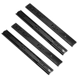 2 Pairs Soft Close Drawer Slides 14 inch Heavy Duty Drawer Slides Ball Bearing Metal Drawer Runners Rails Track