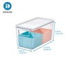 Rosanna Pansino x iDesign Recycled Plastic Kitchen Storage Bins, Includes