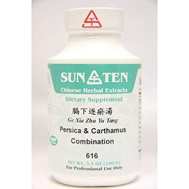 Sun Ten - PERSICA & CARTHAMUS COMBINATIO Ge Xia Zhu Yu Tang Concentrated Granules 100g 616 by Baicao