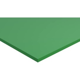 Plastic Cutting Board Sheet, Food Grade HDPE, Green, 1/2" Thick, 12" W x 48" L