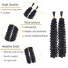 2 Packs Deep Wave Braiding hair extension bulk Fiber Hair