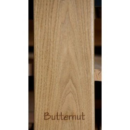 Pack of 2 Butternut 1/4" Thick, Up to 8" Wide, 24" Long. You Choose Width. Thin Solid Wood Lumber Boards (1/4 x 6 x 24)