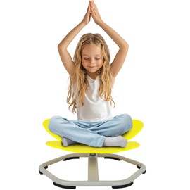 Sensory Swivel Chair for Kids，Versatile Kids Spinning Chair，Training Body Coordination Relieve Car Sickness Symptoms，Spinning Chair for Autistic Kids，Autism ADHD 360° Sit and Spin Sensory Chair