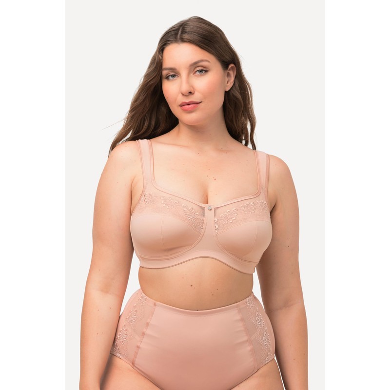 Ulla Popken Women's Relief Bra, champagne