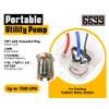 Tankless Water Heater Flushing Kit Includes 1/4HP Stainless Steel Sump