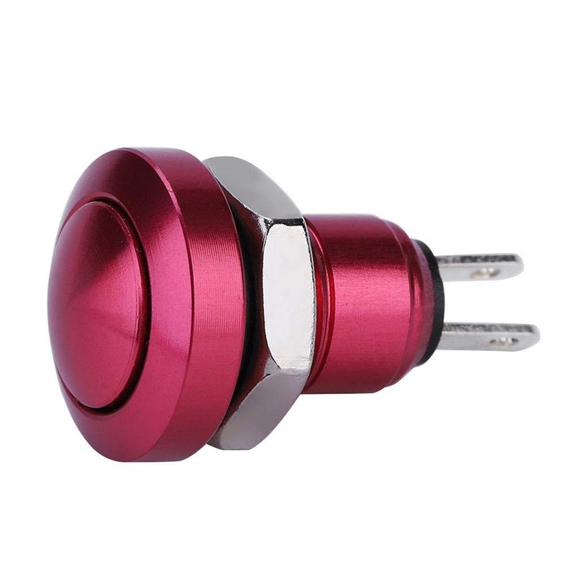 8mm Momentary Push Button Switch, Mini Waterproof Round Push Button
