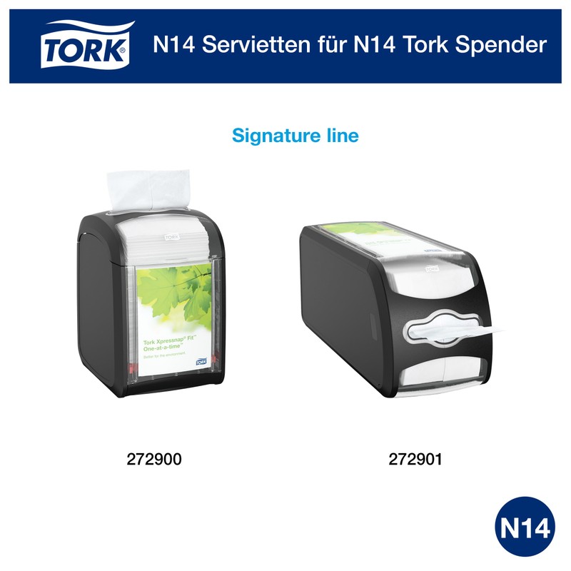 Tork Xpressnap Fit® Natural Dispenser Napkin N14, 2-Ply, 720 Pieces,
