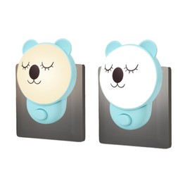 Annmore Night Light Socket with Switch Koala Sleeping Light Nursery Nursing Light Baby Newborn First Equipment Sleeping Light Children