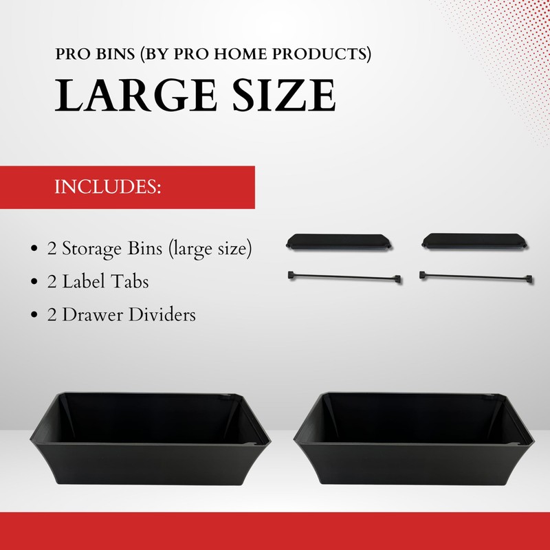 Pro Bins by Pro Home Products - Compatible with Milwaukee