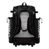 Boombah Superpack Hybrid Rolling Bat Bag - Crusher Black/Gray/White -