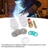 11Pcs Welding Gun Accessories Tig Welding Torch Glass Cup Collet