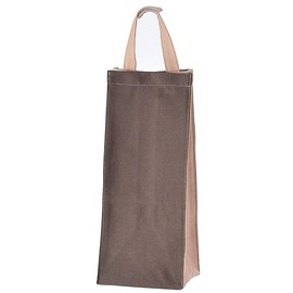 Kuai Plastic Bag Stocker, 2 Tone Garbage Bag Storage Kitchen Storage Wall Hanging Sorting Shopping Bag (Brown)