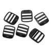 sourcing map Metal Ladder Lock Slider, 6Pcs 1" - Zinc