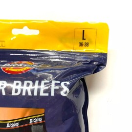 Dickies Men's Dickies 5-Pack Cotton Contour Pouch Boxer Briefs - Multi Color - L (36-38)