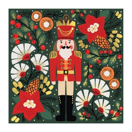 Galison Merry Nutcracker – 500 Piece Foil Jigsaw Puzzle Featuring Charming Artwork Of The Famous Wooden Christmas Toy Soldier