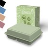 elastoREuse - Reusable food box 0.8 l 2-part - sustainable