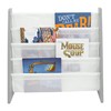 Humble Crew 4-Tier Kids Bookshelf, Grey Wood/White - Premium Book