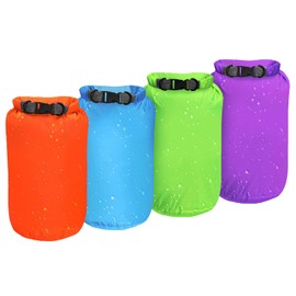Dry Bags 4Pack Waterproof Dry Sacks 40L Lightweight Floating Bag Drifting Bag Ultimate Dry Sack for Outdoor Hiking Fishing Camping Water Sports