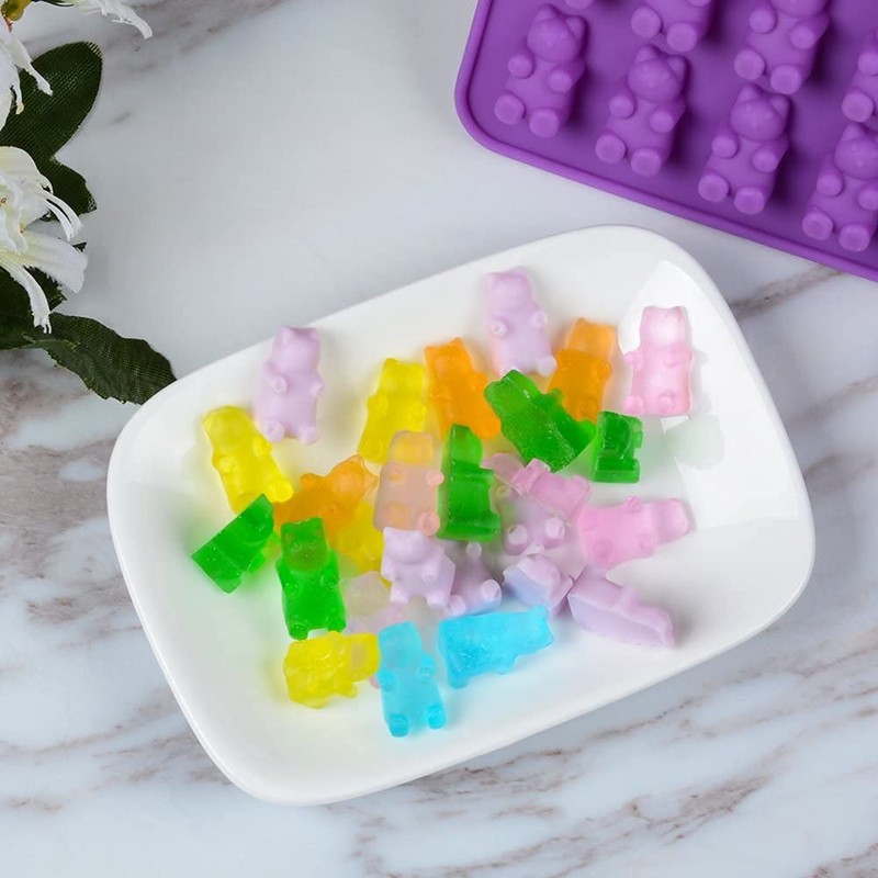 Gummy Bear Silicone Mold Mini Cute Bear Shaped Candy Mold