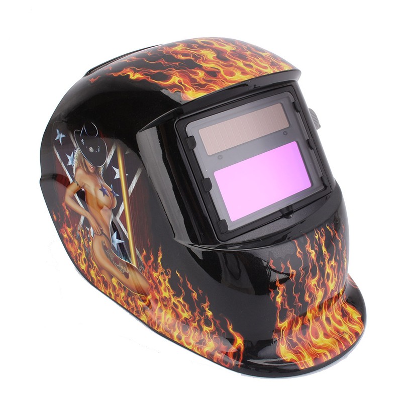 Solar Auto Darkening Welding Helmet Protective Face Shield MIG/ARC/TIG Welder